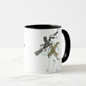 くまを武装させる権利を支えて下さい マグカップ (正面右)