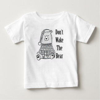 くまを目覚めさせないで下さい ベビーTシャツ