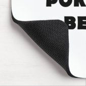 くまを突かないで下さい マウスパッド (コーナー)