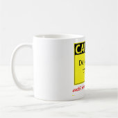 くまを食べ物を与えないで下さい! --彼のため コーヒーマグカップ (左)