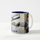 くまアレックス ツートーンマグカップ (正面右)