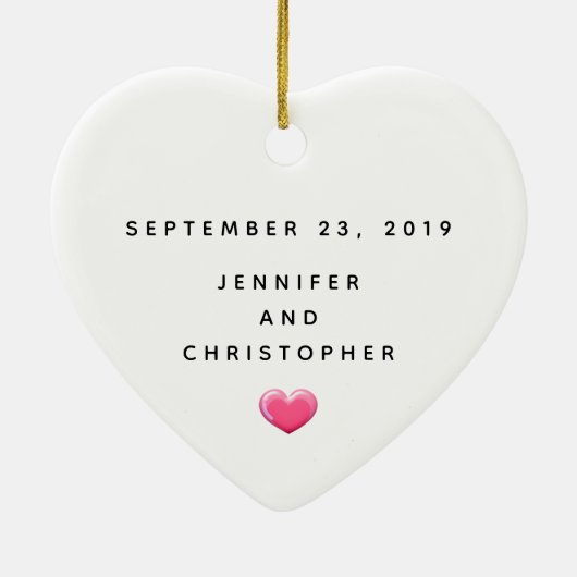 くまキスをするが可愛くてかわいい セラミックオーナメント (裏面)