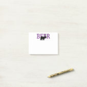 くまシカまたはビールアイコンスタイル ポストイット (デスク上)