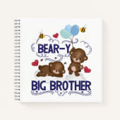 くまーり とても大きなお兄さん ジョーク ノートブック (正面)