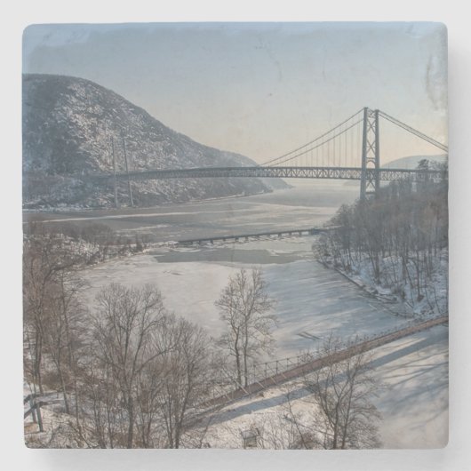 くま山橋 ストーンコースター (正面)