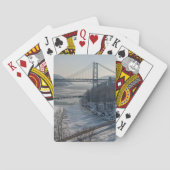 くま山橋 トランプ (裏面)