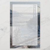 くま山橋 便箋 (正面)