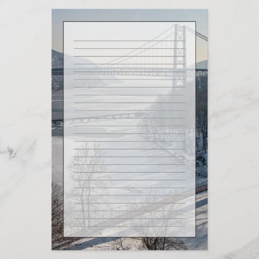 くま山橋 便箋 (正面)