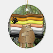 くま愛オーナメント セラミックオーナメント (左)