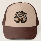 くま足 キャップ (正面)