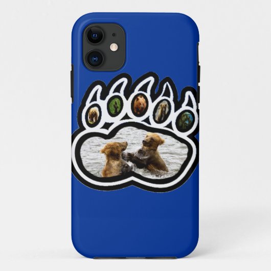くま足 Case-Mate iPhoneケース (裏面)
