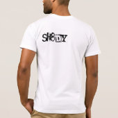 くま銃をブンブンいう音 Tシャツ (裏面)