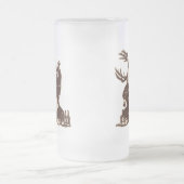 くま、シカ、酔ったくまか。 フロストグラスビールジョッキ (中央)