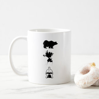 くま。 ビート。 Battlestar Galactica. コーヒーマグカップ