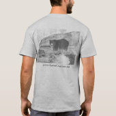 くま、www.LarasCreations.net Tシャツ (裏面)