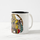 くまDreamcatcher ツートーンマグカップ (正面右)