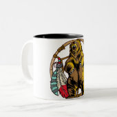 くまDreamcatcher ツートーンマグカップ (正面左)