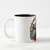 くまDreamcatcher ツートーンマグカップ (左)