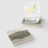 くまpaw湖のコースター ストーンコースター (横)