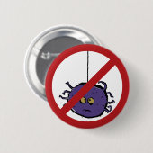 くものために禁止される! 缶バッジ (正面&裏面)