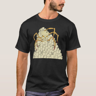 くものスカル Tシャツ