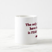 くものマグの恐れ コーヒーマグカップ (中央)