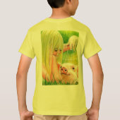 くものワイシャツを現れりました Tシャツ (裏面)