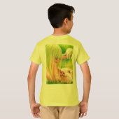 くものワイシャツを現れりました Tシャツ (裏面フル)