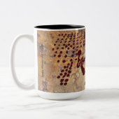 くもの女性およびコヨーテ ツートーンマグカップ (左)