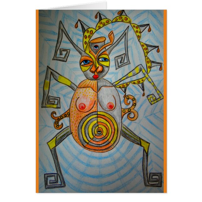 くもの女性 (正面)