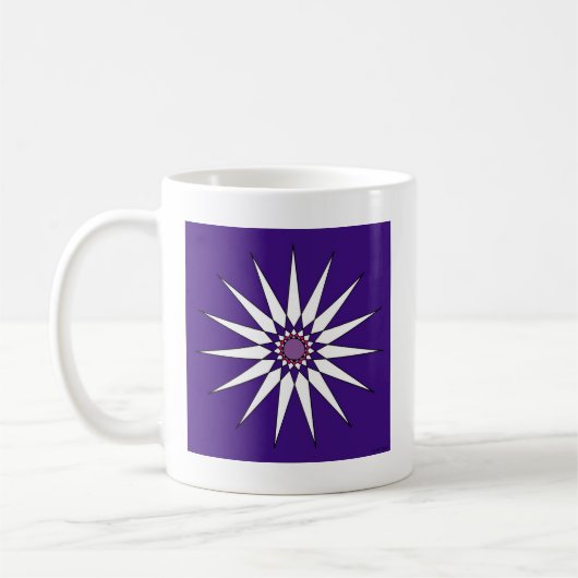 くもの女性 コーヒーマグカップ (左)