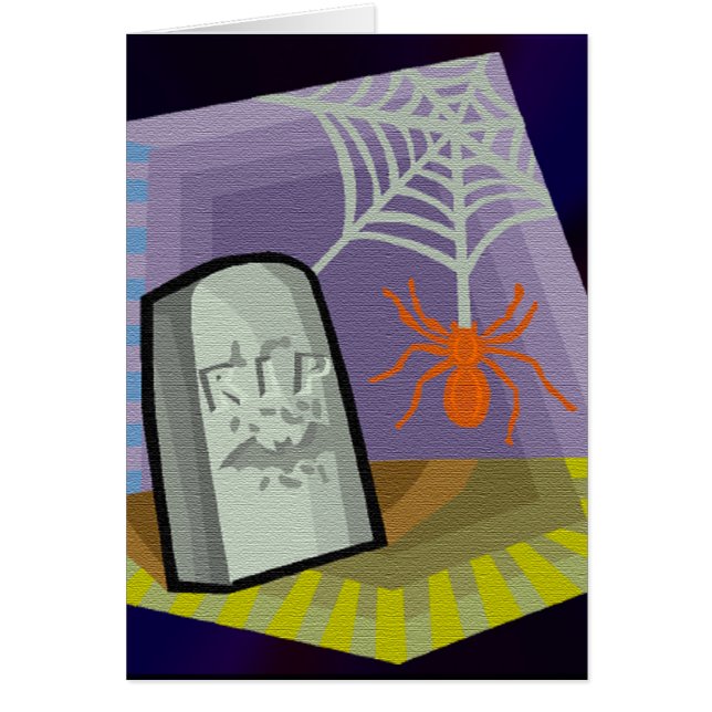 くもの巣とRIPマーカー付きスパイダー (正面)