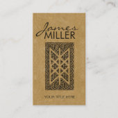 くもの巣のワイド – 運命のマトリックス 名刺 (正面)