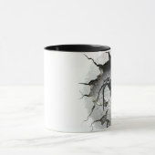 くもの巣の大きなクモ マグカップ (中央)