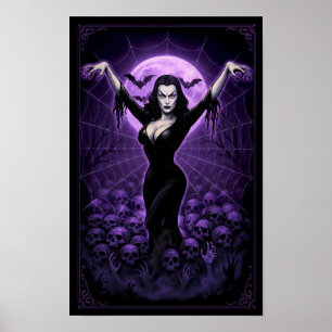 くもの巣の女王 – Gothic Vampire Poster ポスター