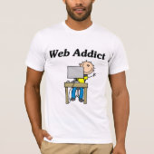 くもの巣の常習者のTシャツおよびギフト Tシャツ (正面)