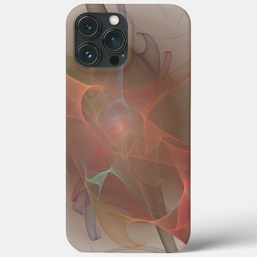 くもの巣の時間抽象芸術芸術 Case-Mate iPhoneケース (裏面)