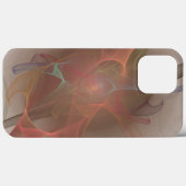 くもの巣の時間抽象芸術芸術 Case-Mate iPhoneケース (裏面 (横))