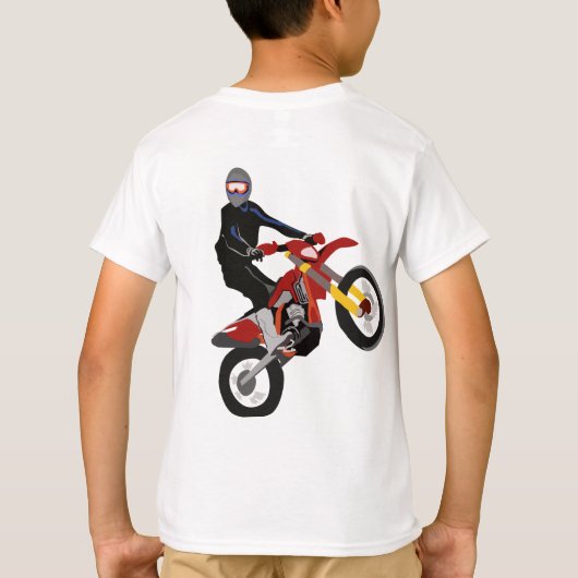 「くもの巣の玉突きおもしろいとスパイダーマン!」 Tシャツ (裏面)