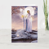 くもの巣の織り方 カード (正面)