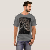 くもの巣の花 Tシャツ (正面フル)