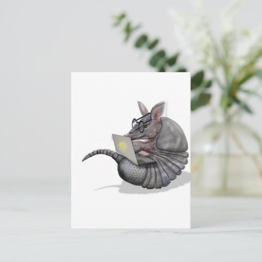 くもの巣のdillo ポストカード (スタンド正面)