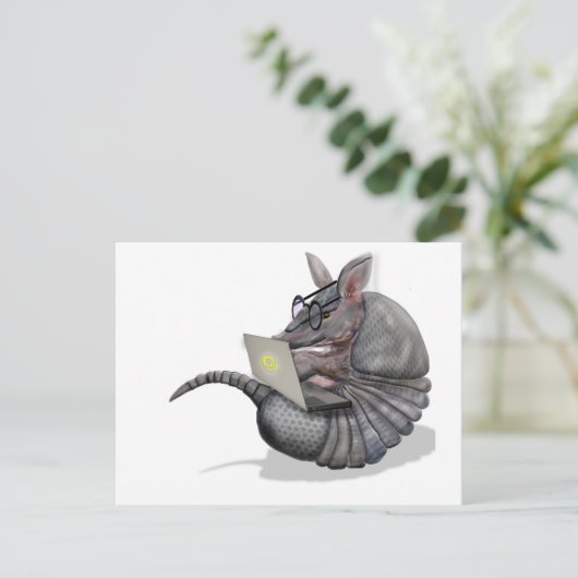 くもの巣のdillo ポストカード (スタンド正面)