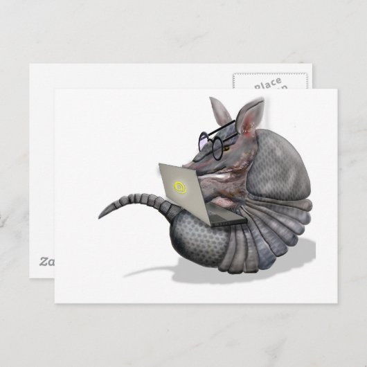 くもの巣のdillo ポストカード (正面/裏面)