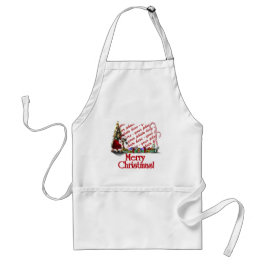 くもの巣は食ったクリスマス スタンダードエプロン