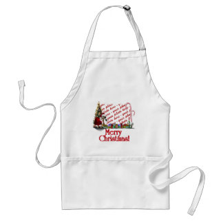 くもの巣は食ったクリスマス スタンダードエプロン