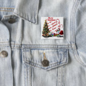 くもの巣は食ったクリスマス 缶バッジ (インサイチュ)