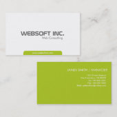 くもの巣コンサルティング-名刺 名刺 (正面/裏面)