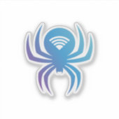 くもの巣シール シール (正面)