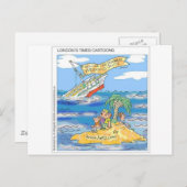 くもの巣デザイナーテラークルーズ船おもしろいギフト&ティー ポストカード (正面/裏面)